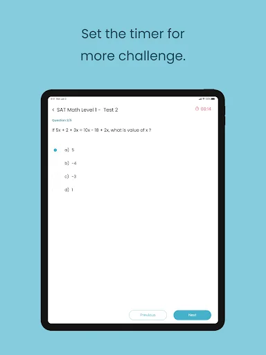 Test Me! – SAT, TOEFL & GRE প্রস্তুতির সেরা অ্যাপ ডাউনলোড করুন - Screenshot 11