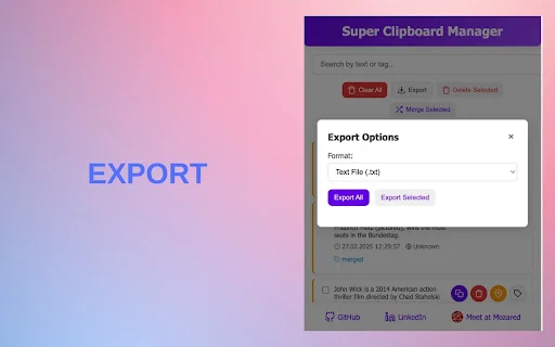 Super Clipboard Manager ডাউনলোড করুন – কপি পেস্ট হিস্ট্রি ও প্রোডাক্টিভিটি টুল - Screenshot 4