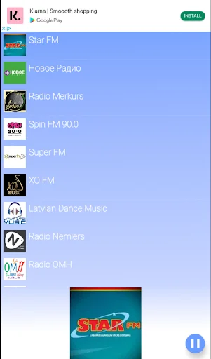 Radioaparāti ডাউনলোড করুন – লাটভিয়ান এফএম এবং ইন্টারনেট রেডিও - Screenshot 11