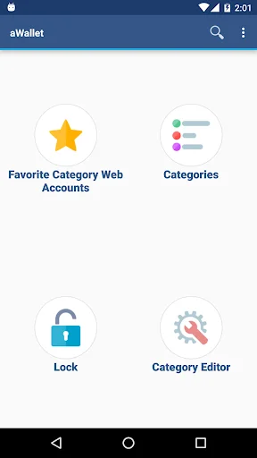 aWallet Password Manager ডাউনলোড করুন – সেরা নিরাপদ পাসওয়ার্ড স্টোরেজ - Screenshot 1