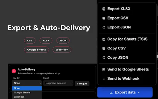 Web Data Scraper ডাউনলোড করুন – সহজে ডাটা এক্সট্রাক্ট করুন - Screenshot 4