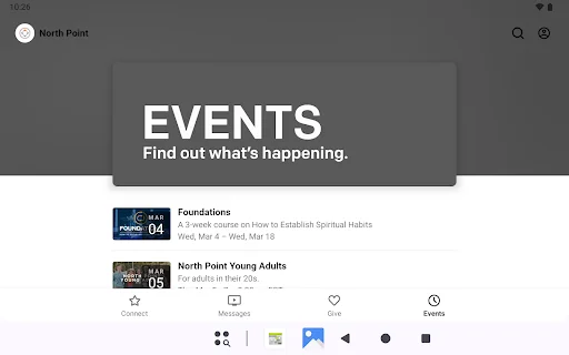 North Point App ডাউনলোড করুন – এন্ড্রু স্ট্যানলি’র শিক্ষা এবং রিসোর্স - Screenshot 8