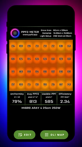 PPFD Meter ডাউনলোড করুন – সেরা গ্রো লাইট পরিমাপক অ্যাপ - Screenshot 11