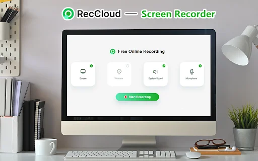 RecCloud ডাউনলোড করুন – সেরা স্ক্রিন রেকর্ডার ও এআই ভিডিও এডিটর - Screenshot 1