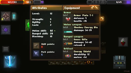 Caves (Roguelike) ডাউনলোড করুন – সেরা টার্ন-বেসড আরপিজি গেম - Screenshot 22