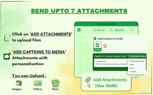 WA Bulk Message Sender ডাউনলোড করুন – সেরা হোয়াটসঅ্যাপ মার্কেটিং টুল - Screenshot 2