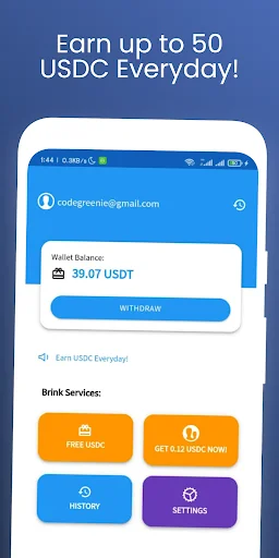 Brink ডাউনলোড করুন – প্রতিদিন 50 USDC পর্যন্ত আয় করুন - Screenshot 4