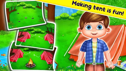 School Camping Fun Activity ডাউনলোড করুন – শিক্ষামূলক গেম - Screenshot 4