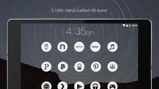 Light Void Pro – White Icons ডাউনলোড করুন – সেরা মিনিমালিস্ট আইকন প্যাক - Screenshot 11