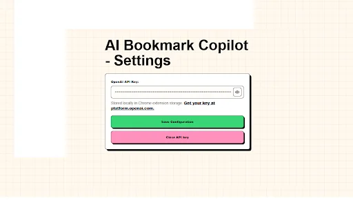 AI Bookmark Copilot ডাউনলোড করুন – ব্রাউজার বুকমার্ক ম্যানেজ করুন - Screenshot 3