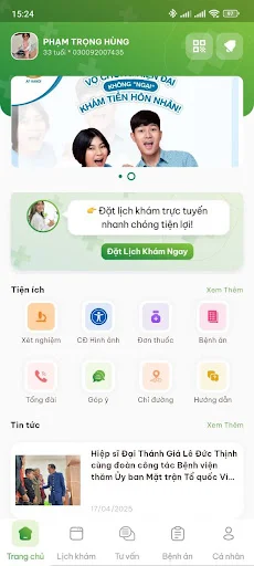 BV Nam Học và Hiếm Muộn Hà Nội ডাউনলোড করুন – সেরা চিকিৎসা পরিষেবা - Screenshot 3