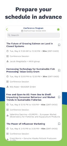 Seafood Expo Global অ্যাপ ডাউনলোড করুন – অফিসিয়াল ইভেন্ট গাইড - Screenshot 3
