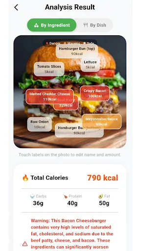 Calvi – My AI Diet & Calories ডাউনলোড করুন – সেরা এআই ডায়েট প্ল্যানার - Screenshot 4