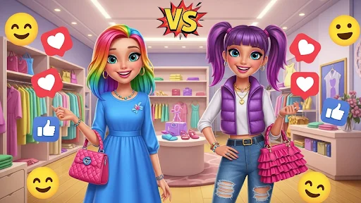 Cute Doll Dress Up Girls Game ডাউনলোড করুন – ফ্যাশন গেম - Screenshot 15