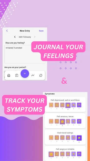 PMDD & PMS Tracker: HealCycle ডাউনলোড করুন – পিরিয়ড ও লক্ষণ ট্র্যাকার - Screenshot 4