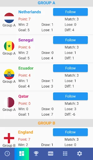 World Football Match 2026 ডাউনলোড করুন – লাইভ স্কোর ও আপডেট - Screenshot 2