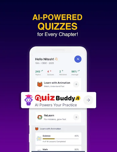 HomeRevise ডাউনলোড করুন – শিক্ষার্থীদের জন্য সেরা লার্নিং অ্যাপ - Screenshot 1