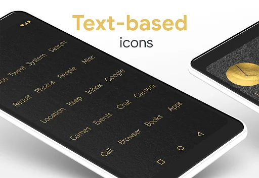 Gold Leaf Pro Icon Pack ডাউনলোড করুন – প্রিমিয়াম গোল্ডেন আইকন - Screenshot 6
