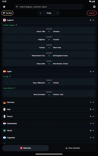 Puntsville: Live Scores & Tips ডাউনলোড করুন – ফুটবল আপডেট ও প্রেডিকশন - Screenshot 13