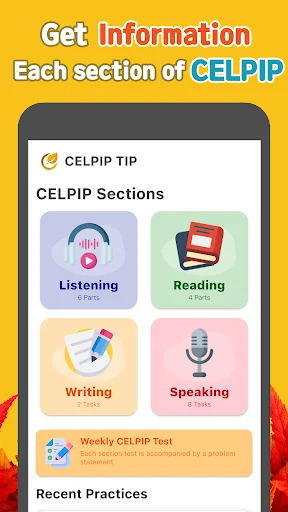 CELPIP-TIP ডাউনলোড করুন – সেরা সেলপিপ প্রস্তুতি অ্যাপ - Screenshot 1