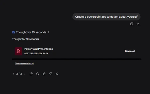 Better DeepSeek ডাউনলোড করুন – AI কর্মক্ষমতা বৃদ্ধির সেরা টুল - Screenshot 2