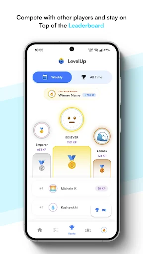 LevelUp ডাউনলোড করুন – আপনার জীবনকে গেমের মতো উন্নত করুন - Screenshot 5
