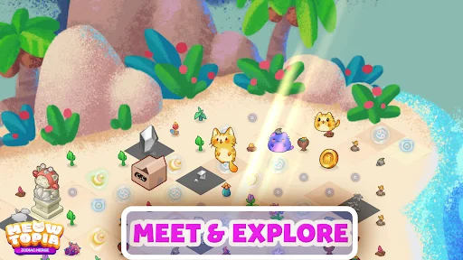 Meowtopia: Zodiac Cat Merge ডাউনলোড করুন – সেরা ক্যাট মার্জ গেম - Screenshot 7