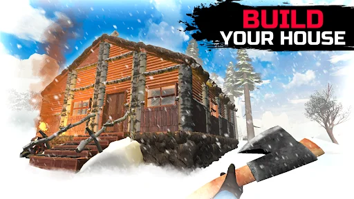 WinterCraft Survival Simulator ডাউনলোড করুন – সেরা অফলাইন সারভাইভাল গেম - Screenshot 1