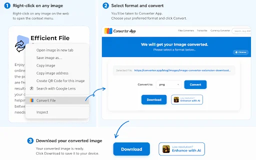 Converter App Image Converter ডাউনলোড করুন – সেরা ইমেজ কনভার্টার - Screenshot 1