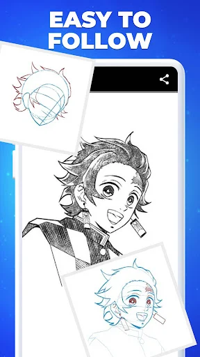 How to Draw Anime অ্যাপ ডাউনলোড করুন – অ্যানিমে আঁকা শিখুন ফ্রি - Screenshot 5