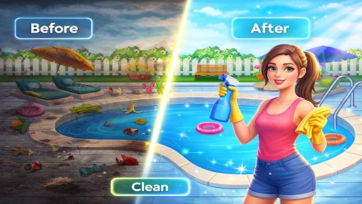 House Cleaning: Girl Cleanup ডাউনলোড করুন – সেরা ঘর পরিষ্কারের গেম - Screenshot 20