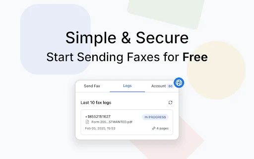 Browserfax ডাউনলোড করুন – Google Chrome থেকে অনলাইনে ফ্যাক্স পাঠান - Screenshot 2