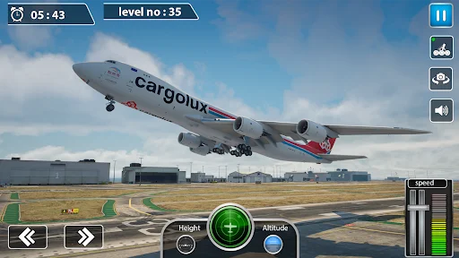 Airplane Flight Simulator Game ডাউনলোড করুন – সেরা ৩ডি ফ্লাইট গেম - Screenshot 6
