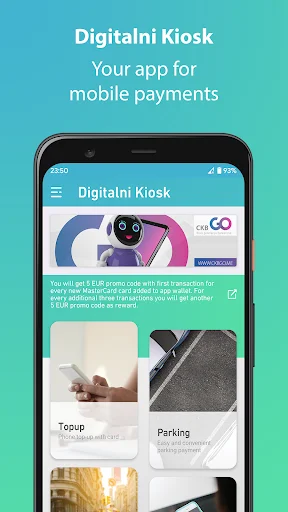 Digitalni Kiosk ডাউনলোড করুন – ইলেকট্রনিক পেমেন্ট অ্যাপ - Screenshot 1