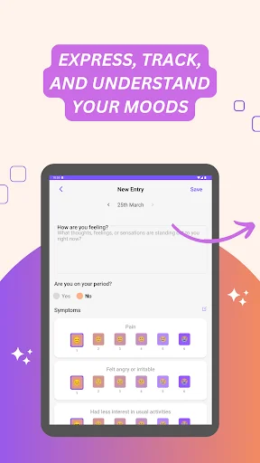PMDD & PMS Tracker: HealCycle ডাউনলোড করুন – পিরিয়ড ও লক্ষণ ট্র্যাকার - Screenshot 17