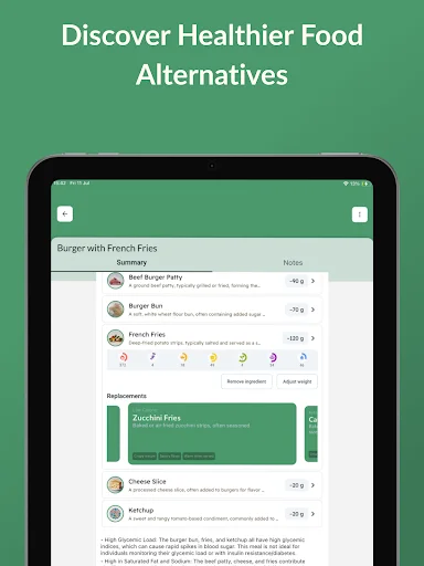Logi – Glycemic Index Tracker ডাউনলোড করুন – সেরা ডায়েট প্ল্যানার - Screenshot 12