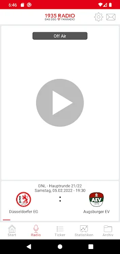 DEG Fanradio 2.0 ডাউনলোড করুন – সেরা স্পোর্টস রেডিও অ্যাপ - Screenshot 2