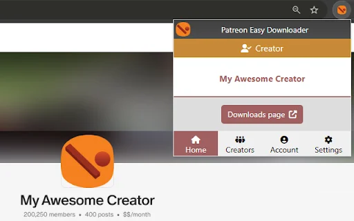 Patreon Easy Downloader ডাউনলোড করুন – সহজে Patreon ফাইল ম্যানেজ করুন - Screenshot 3