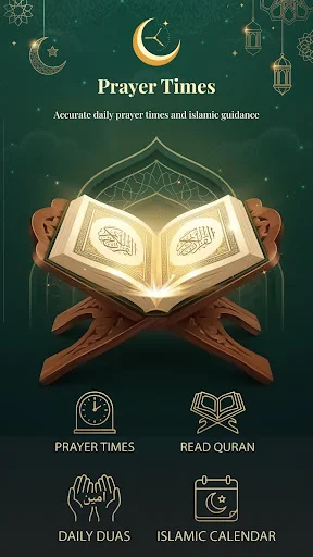 Prayer Time: Qibla, Azan & Dua ডাউনলোড করুন – নির্ভুল সালাতের সময় - Screenshot 1