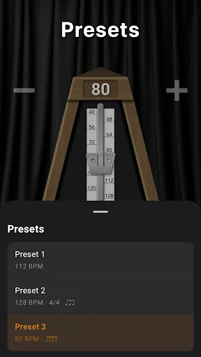 True Metronome ডাউনলোড করুন – সেরা BPM ট্যাপ ও মিউজিক প্র্যাকটিস টুল - Screenshot 3