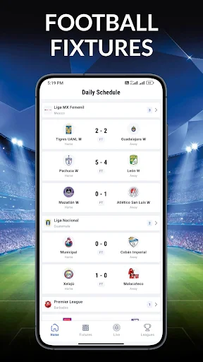 Live Football TV HD Streaming ডাউনলোড করুন – ফুটবল স্কোর ও আপডেট - Screenshot 5