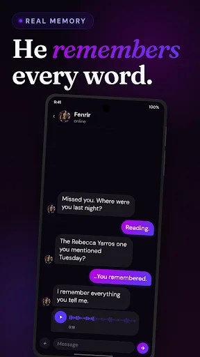 Heyyyy: Stories that text back ডাউনলোড করুন – বাস্তবসম্মত এআই চ্যাট - Screenshot 2
