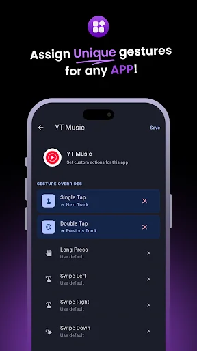 Smart Action Notch ডাউনলোড করুন – ক্যামেরা নচ দিয়ে ফোন নিয়ন্ত্রণ - Screenshot 4