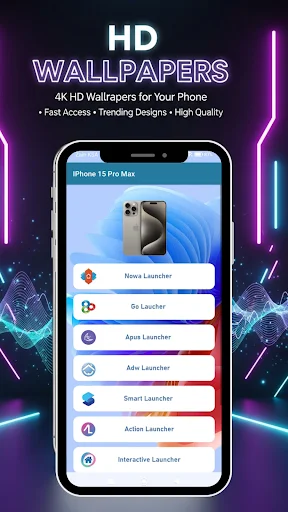 IPhone 15 Pro Max Wallpapers ডাউনলোড করুন – সেরা এইচডি ব্যাকগ্রাউন্ড - Screenshot 3