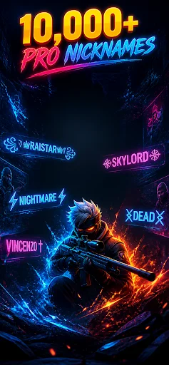 Pro Name Style: Elite Symbols ডাউনলোড করুন – সেরা গেমিং নিকনেম মেকার - Screenshot 2
