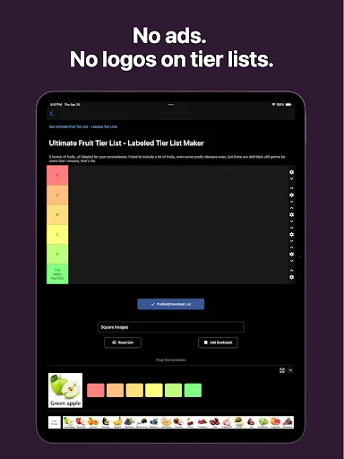 TierMaker ডাউনলোড করুন – সেরা টায়ার লিস্ট মেকার অ্যাপ - Screenshot 9