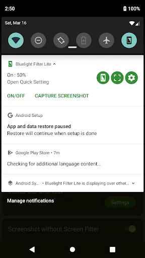 Bluelight Filter Lite ডাউনলোড করুন – চোখের সুরক্ষা ও আরাম - Screenshot 5