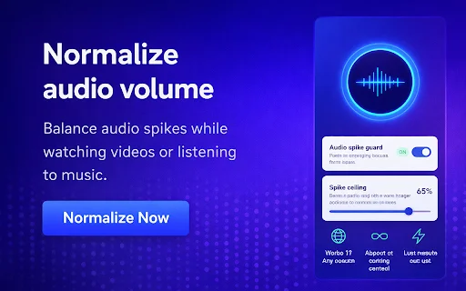 Normalize Volume ডাউনলোড করুন – অডিও লেভেল নিয়ন্ত্রণ করুন - Screenshot 2