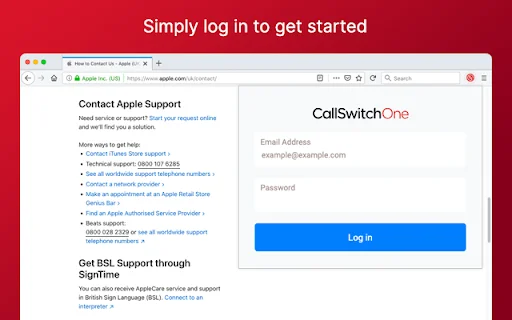CallSwitch One Click to Dial ডাউনলোড করুন – দ্রুত কল করুন - Screenshot 4