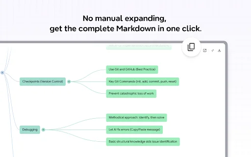 NotebookLM MindMap Exporter ডাউনলোড করুন – সেরা মাইন্ড ম্যাপ টুল - Screenshot 2